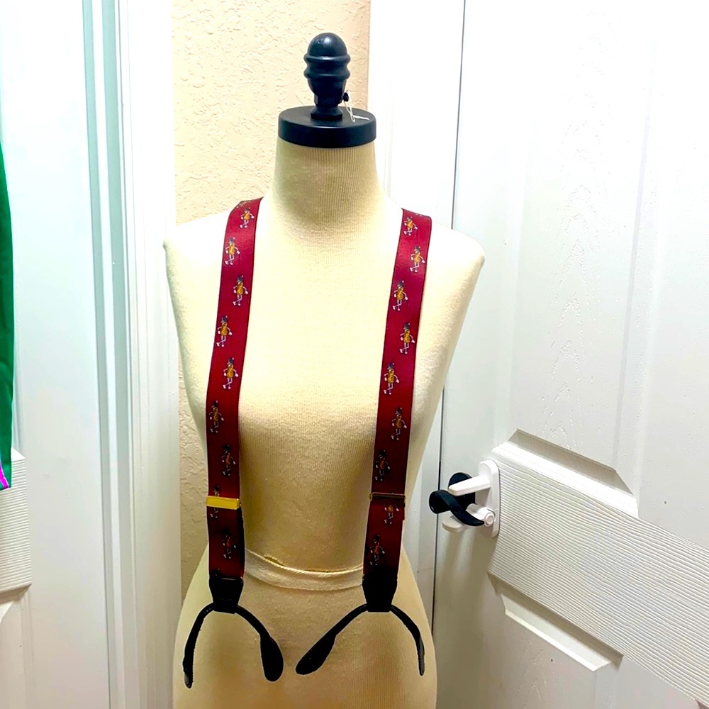 Mr. peanut adjustables suspenders vintage